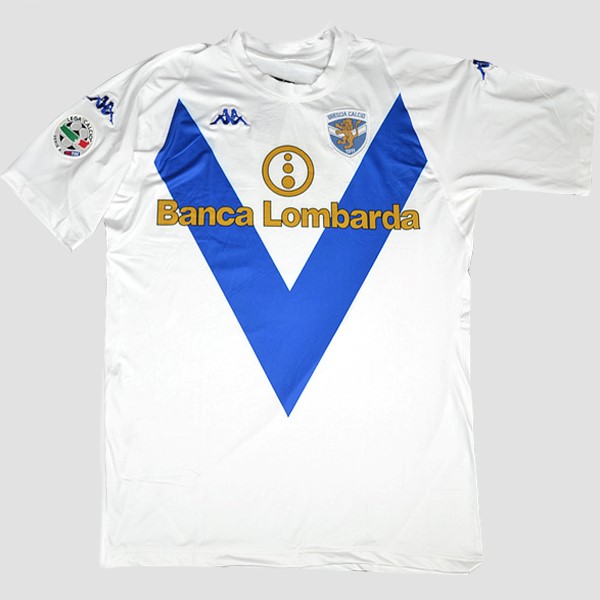 Camiseta Brescia Calcio Replica Segunda Ropa Retro 2003/04 Blanco